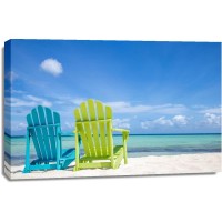 Dolores Flowers - Beach Chairs - You Take The Green One