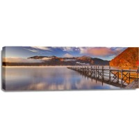 Dianna Luca - Wooden Jetty - Colourful Sunset