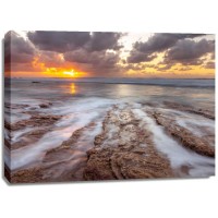 Assaf Frank - Sunset over Palmachim beach, Israel