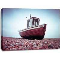 Assaf Frank - Boat moored on pebbled Beach