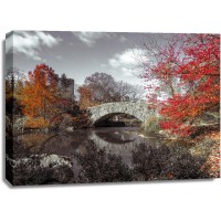 Assaf Frank - Gapstow bridge in the Autumn, Central park, New York