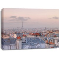 Assaf Frank - View of Eiffel tower from a window of flat, Paris, France