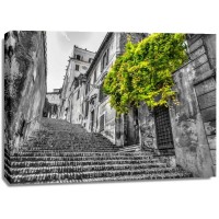 Assaf Frank - Steps through old buildings in Rome, Italy