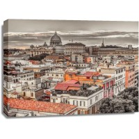Assaf Frank - Vatican city with St. Peters Basilica, Rome, Italy