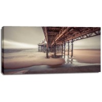 Assaf Frank - Blackpool sea shore with jetty