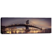 Assaf Frank - Manhattan bridge and New York city skyline, FTBR-1836