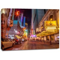 Assaf Frank - New York city stret in night