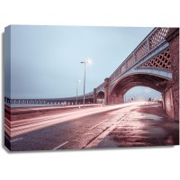Assaf Frank - Strip Lights on road of Dundee, Scotland,FTBR 1857