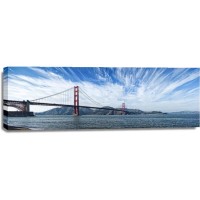 San Francisco - Golden Gate Bridge - Cloudy Afternoon