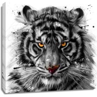 Patrice Murciano - Animals White - Tiger II