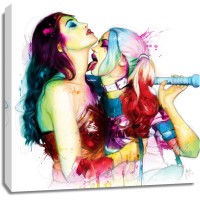 Patrice Murciano - Icons - Harley Quinn & Wonder Woman - Love