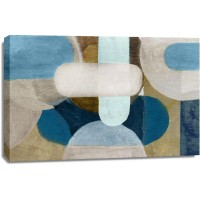 Merri Pattinian - Hues of Indgio I 