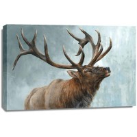 Dina Perejogina - Rising Bull Elk 