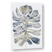 Eva Watts - Large Indigo Leaf I