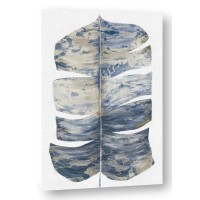 Eva Watts - Large Indigo Leaf II