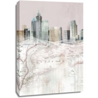 Isabelle Z - Blushing Manhattan Map I 