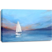 Isabelle Z - Sunset Sailboat 
