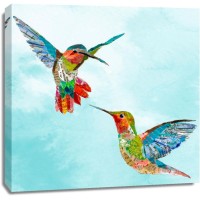 Elizabeth St Hilaire - Hummers and Blooms I 