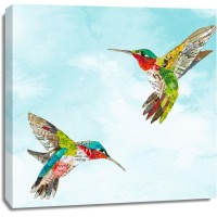 Elizabeth St Hilaire - Hummers and Blooms II