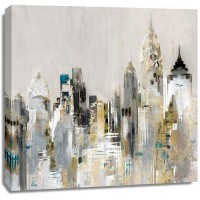 Valeria Mravyan  - Golden Cityscape