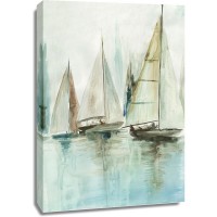 Allison Pearce - Blue Sailboats III 