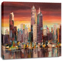 Luigi Florio - Sera su New York- detail
