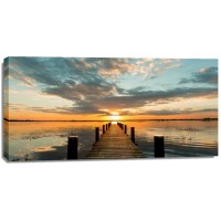 Pangea Images - Morning Lights on a Jetty (detail)