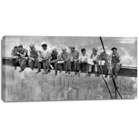 Charles C. Ebbets - New York Construction Workers Lunching on a Crossbeam 1932