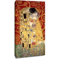 Klimt Gustav - The Kiss (Red variation)
