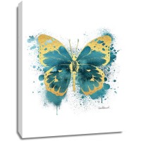 Amanda Greenwood - Butterfly Gold and Indigo