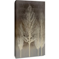 Kate Bennett - Trees on Brown Panel II