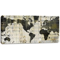 Sue Schlaback - Crate World Map Neutral 