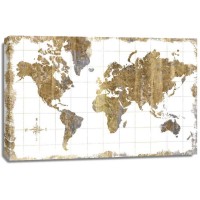 Wild Apple - Gilded Map 