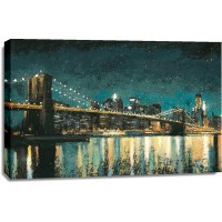 James Wiens - Bright City Lights Teal I