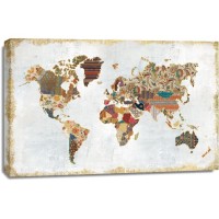 Laura Marshall - Pattern World Map