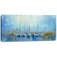 Silvia Vassileva - Boats in the Harbor I  