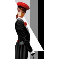 Jordan Bravo - Lauren in Uniform