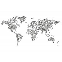 Charlotte Bassin - Hanzi Kanji World Map