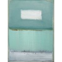 Caroline Gold - Azure Blue I 
