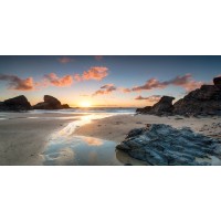 Evan Gross - Sunset at Porthcothan  