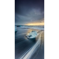 Jason Carlson - Sunrisre At Jokulsarlon, Iceland  