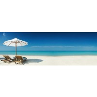Lucille Greer - Lounges On Beach  