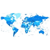 Imrich Edvard - World Map In color  