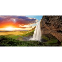 Elian Navdeep - Waterfall, Iceland  