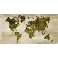 Imrich Edvard - Vintage World Mapp  
