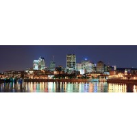 Toni Obrien - Montreal City at Dusk  