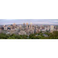 Timothy Hill - Panoramic view of Montrel city  