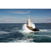 Sophia Vonght - Lighthouse In The Port Of Ahtopol - Bulgaria  