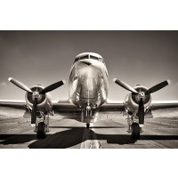 Adrian Smith - Airplane On A Runway  