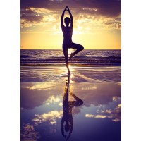 Ratchel Wood - Woman Practicing Yoga  